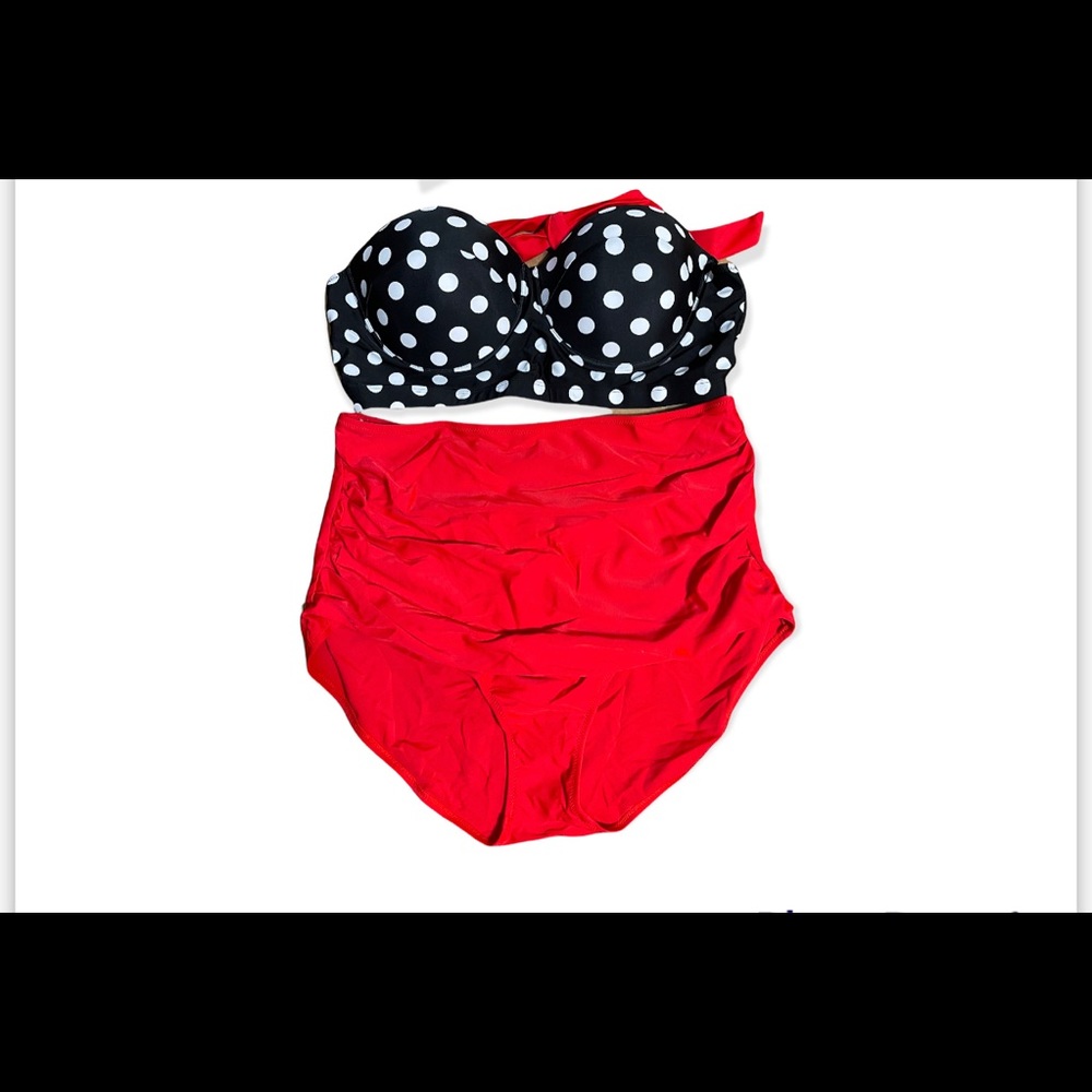 Unique and Classic Women 2 piece Swimwear Plus Size